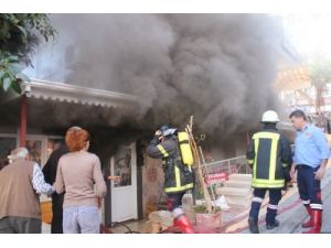 Hamamda Yangın Paniği