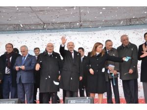 Bakan Müezzinoğlu Devlet Hastanesinin Temel Atma Törenine Katıldı