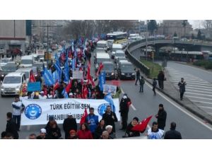 Eğitim-sen, Meb Yasasını Protesto Etti