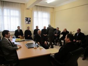 Ak Parti Adayları Eflani İmkb Lisesi'ni Ziyaret Etti