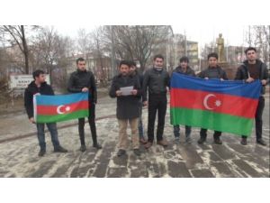 Hocalı'da Katledilenler Azerbaycanlı Öğrencilerle Anıldı