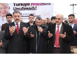Saadet Partisi Sivas'ta Necmettin Erbakan’ı Andı