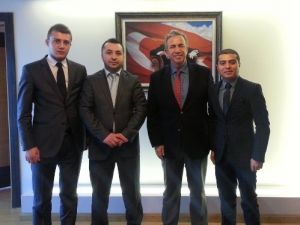 Anadolu Gençlik Federasyonu Mansur Yavaş’ı Ziyaret Etti