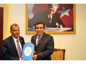 Vali Güzeloğlu Yemenli Heyeti Kabul Etti