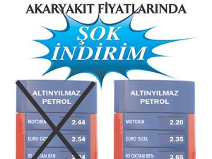 Satışlar düşünce, indirime gitti