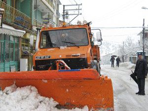 Derebucak'ta okullara kar tatili