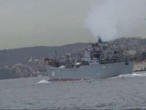 Savaş gemileri de yola çıktı