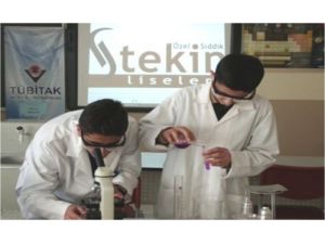 Özel Sıddık Tekin Liseleri Tübitak Proje Yarışması'nda Zirveden Ayrılmıyor