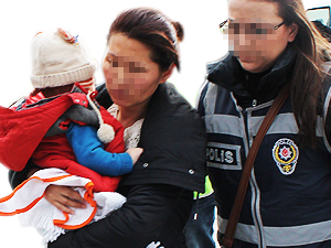 Kocası soygundan, kendisi fuhuştan yakalandı