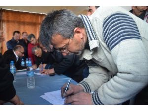 Sanayi Esnafı İmza Topladı