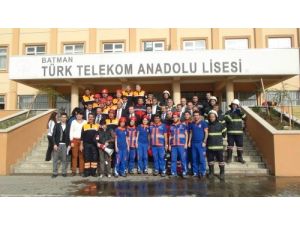 Batman'da Deprem Tatbikat