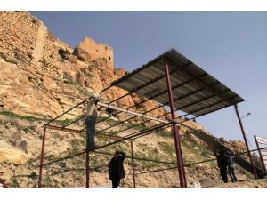 Mardin Kalesi'nde Restorasyon Çalışması Başladı