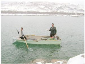 İvriz Gölü balık tutma ihalesi yapıldı