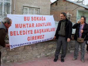 Bu sokağa belediye başkanları giremez