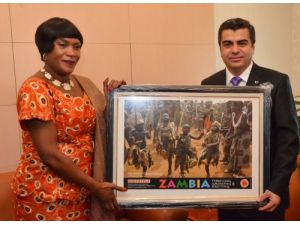 Zambiya Büyükelçisi Kayseri’de