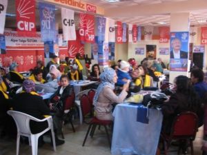 Chp Göle'de Kadınlar Gününü Kutladı