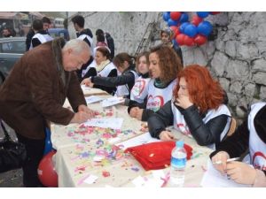 Zonguldak'ta Maç Öncesi Organ Bağışı Kampanyası Düzenlendi