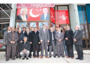 Başkan Acar’dan Partililere Ziyaret