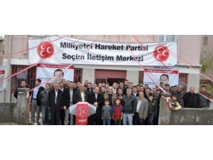 Mhp, Toki Seçim İrtibat Bürosunu Açtı