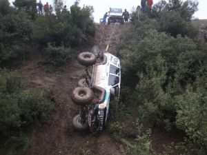 Offroad Tosfed Trial Kupası Yarışına Kazalar Damga Vurdu