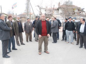 Mahallemize doğalgaz istiyoruz