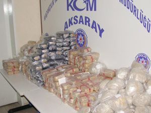 2009 yılında 426 kilo uyuşturucu ele geçirildi