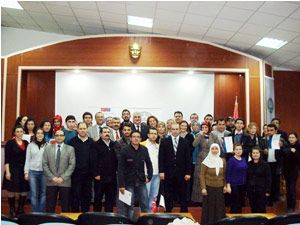 Girişimcilik Kursu'nda sertifika heyecanı