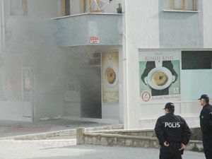 Gaz kaçağı künefeciyi yaktı