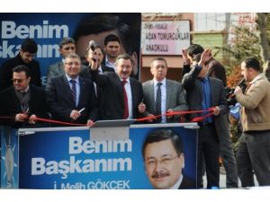 Gökçek Ve Çetin, Pursaklar’da İkinci Seçim Merkezini Açtı