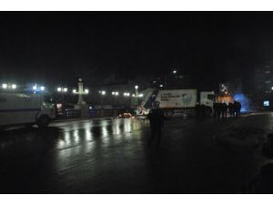 Eskişehir'de Protestosu Gösterisinde 1 Polis Memeru Yaralandı