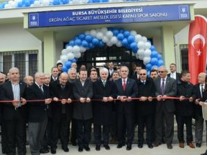 Bursa'da Bir Okul Daha Spor Salonuna Kavuştu