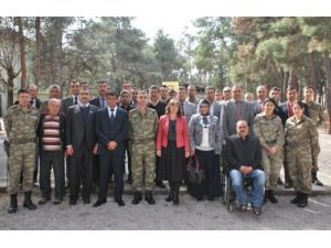 Jandarma Komutanlığı'nda Gaziler Ağırlandı