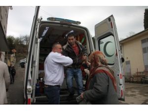 Sobadan Sızan Gazdan Zehirlenen Ana Oğul Hastaneye Kaldırıldı