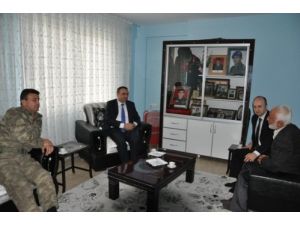 Kaymakam Soytürk Şehit Yakınlarını Ziyaret Etti