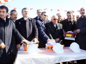 Ak-Saray Konutlarının temeli atıldı