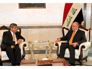 Irak Meclis Başkanı Türkiye Büyükelçisi'ni Kabul Etti