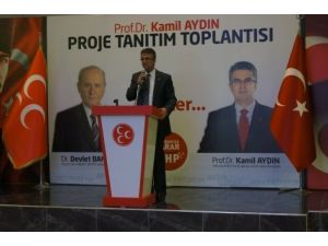 Mhp’li Aydın, Projelerini Basınla Paylaştı