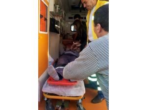 Beton Mikseri Devrildi: 1 Yaralı