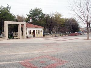 Çumra’da parke taşı döşeme çalışmaları