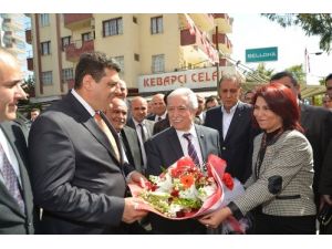 Zihni Aldırmaz, Mhp Adayı Ali Uğur Akbaş’a İade-i Ziyaret