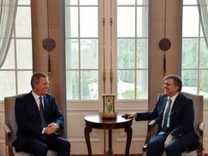 Almanya’nın Eski Cumhurbaşkanı Wulff, Çankaya Köşkü’nde