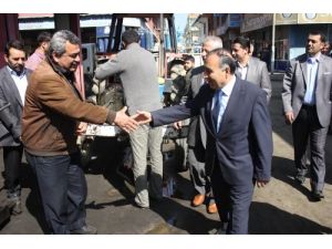 Sp Büyükşehir Adayı Budak, Sanayi Esnafını Ziyaret Etti