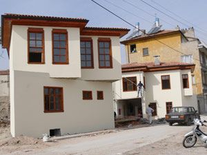 Tarihi Konya evleri restore ediliyor