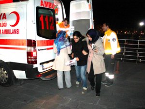 Yemekten zehirlenen 30 kız hastaneye kaldırıldı