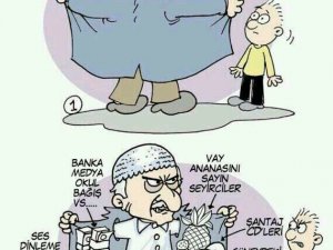 Başbakan'ın Gülen'le ilgili sözleri karikatür oldu