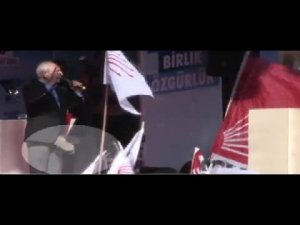 Kılıçdaroğlu'na ayakkabı fırlatıldı