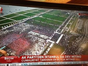 Erdoğan: 2 milyon Emniyet: 220 bin