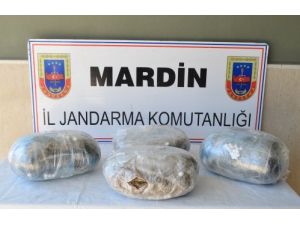 Jandarmanın Operasyonunda 15 Kilogram Esrar Ele Geçirildi