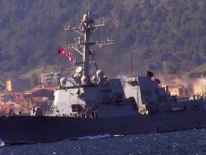 Çanakkale Boğazı'ndan 3 Rus savaş gemisi geçti