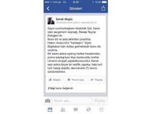 Akp’li Aday, Cumhurbaşkanı Gül'e Çirkin Empati Çağrısı Yaptı